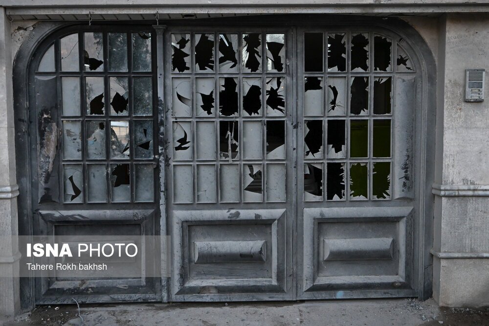 تصاویر: خسارات ناشی از حمله هوایی آمریکا و رژیم صهیونیستی به شیراز / ۱۵ اسفند ۱۴۰۴