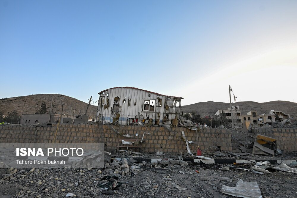 تصاویر: خسارات ناشی از حمله هوایی آمریکا و رژیم صهیونیستی به شیراز / ۱۵ اسفند ۱۴۰۴