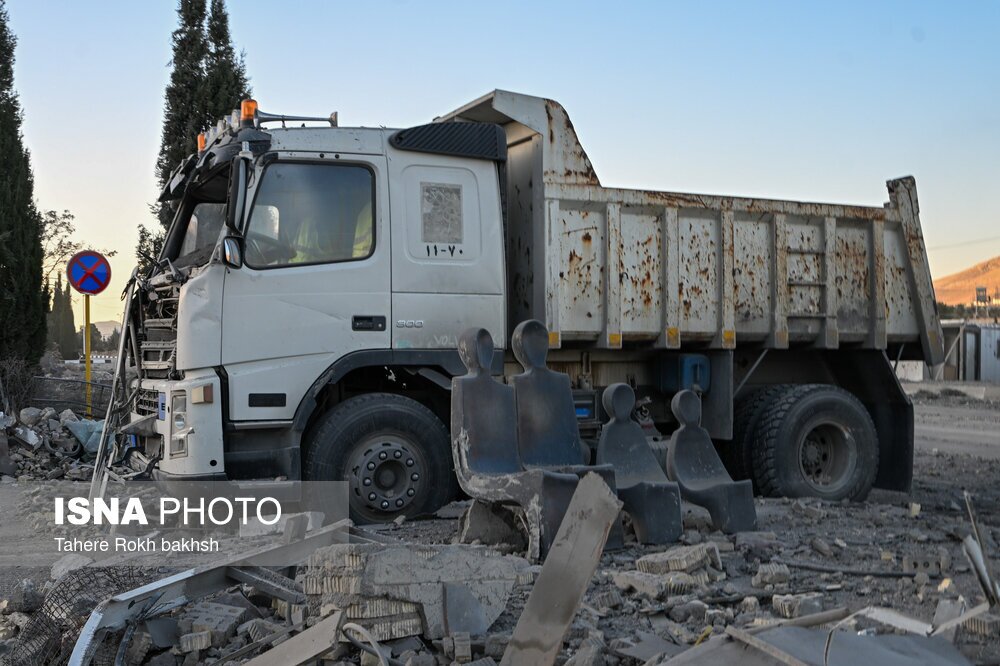 تصاویر: خسارات ناشی از حمله هوایی آمریکا و رژیم صهیونیستی به شیراز / ۱۵ اسفند ۱۴۰۴