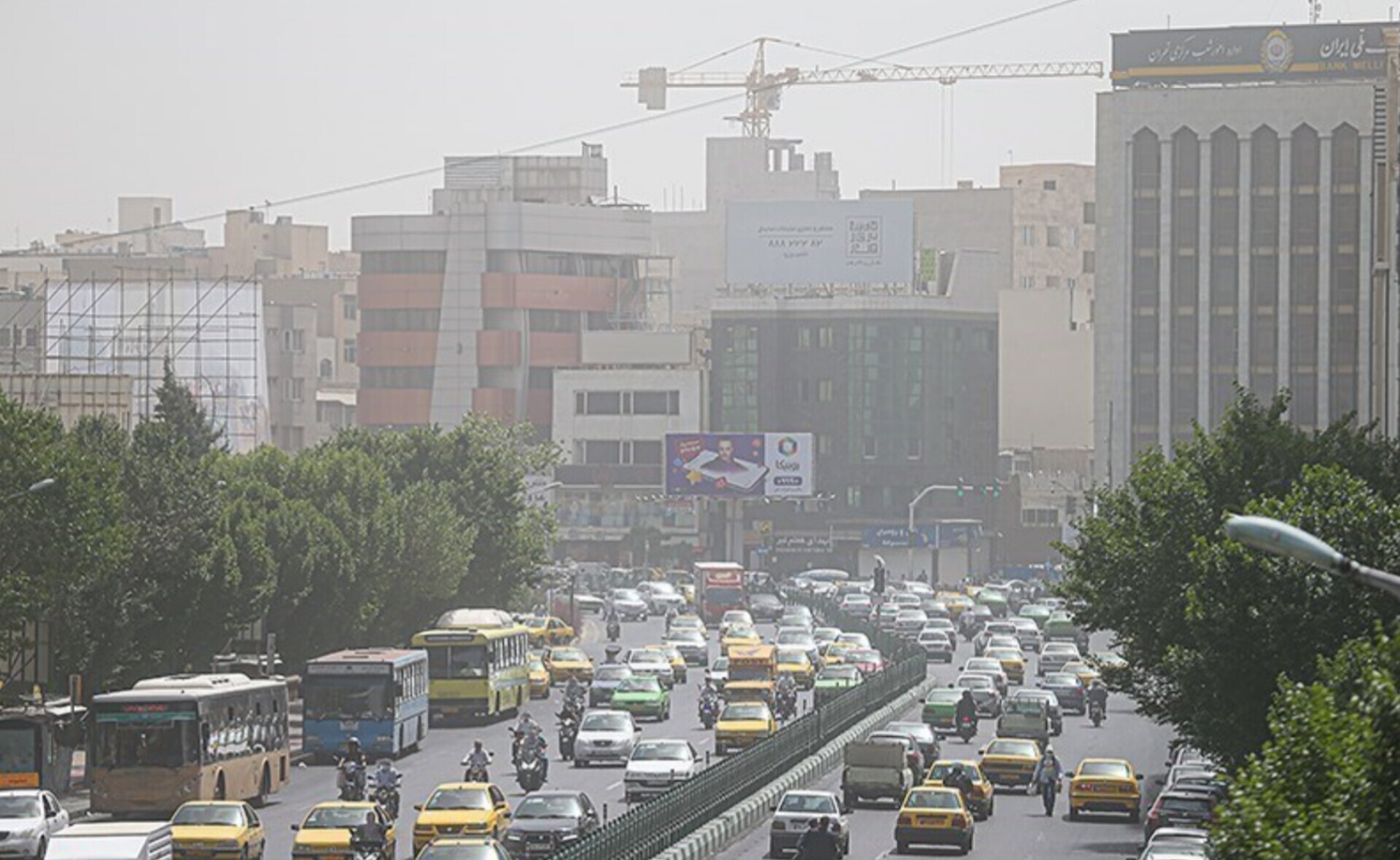 شرکت کنترل کیفیت هوا: بهبود تدریجی کیفیت هوای تهران طی ساعات آینده