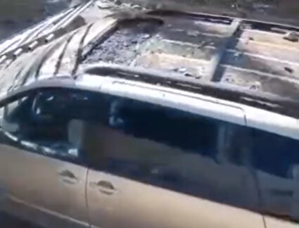 ببینید/ ویدیویی از ویرانی ناشی از برخورد موشک ایران در اسرائیل