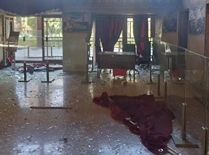 ببینید / آسیب به مجموعه جهانی کاخ چهل‌ستون