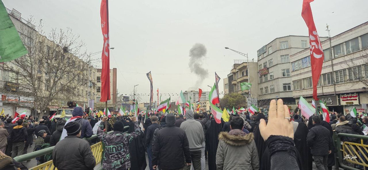 حمله‌ هوایی در فاصله‌ای اندک با راهپیمایی روز قدس+ ویدیو