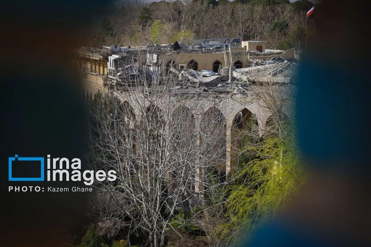 تصاویر ایرنا از آسیب آثار تاریخی اصفهان در جنگ