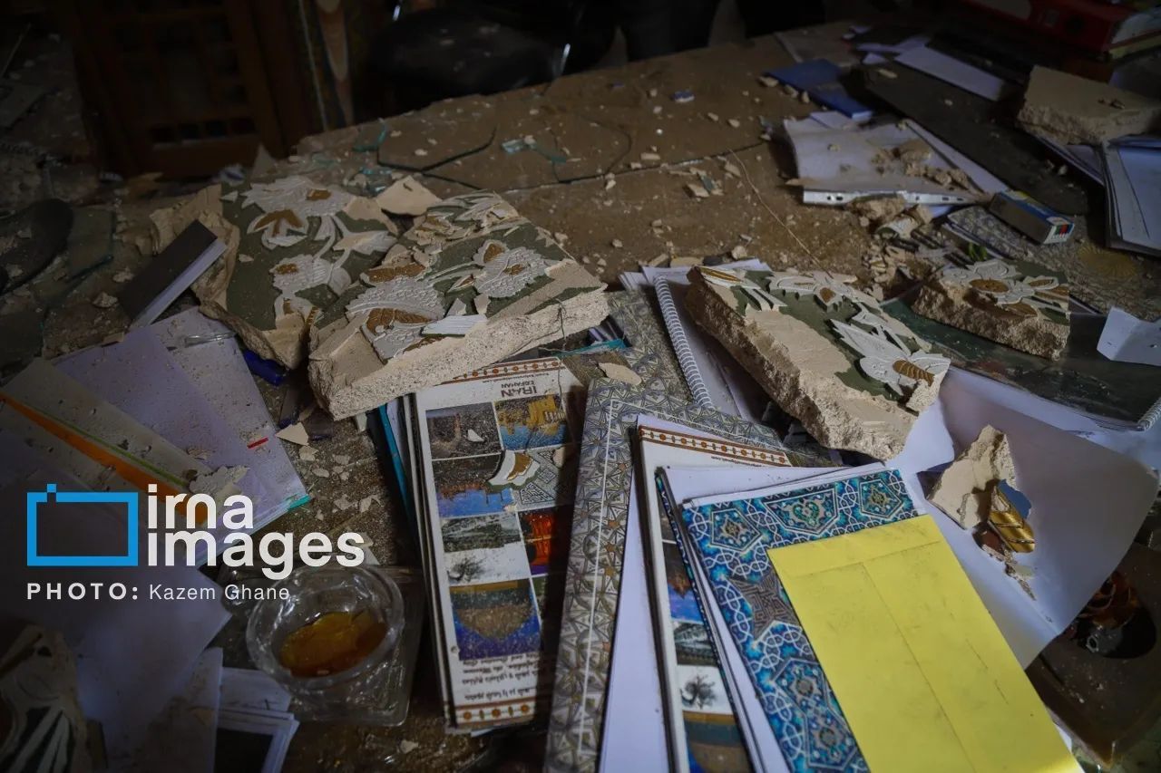 تصاویر ایرنا از آسیب آثار تاریخی اصفهان در جنگ