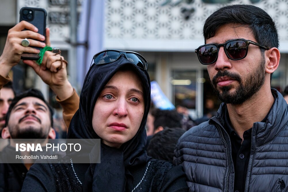 تصاویر: مراسم تشییع «علی لاریجانی»، «غلامرضا سلیمانی» و شهدای ناوشکن دنا