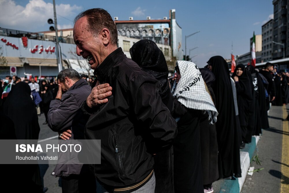 تصاویر: مراسم تشییع «علی لاریجانی»، «غلامرضا سلیمانی» و شهدای ناوشکن دنا