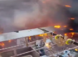 ببینید / فارس: آتش‌سوزی گسترده در ساختمانی در تل‌آویو که یک انبار مهمات بوده