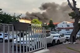 ببینید /  اصابت موشک‌های ایرانی به‌ تل‌آویو