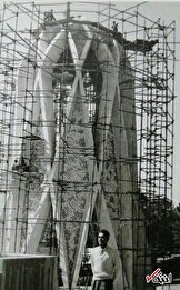 عکس/ مقبره خیام در مراحل ساخت