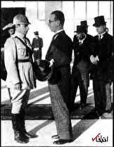 عکس/ نخست وزیر رضا شاه در کنار پزشک احمدی