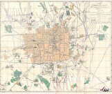 عکس/ نقشه تهران در سال ۱۳۲۳