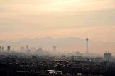 هوای تهران آلوده و در وضعیت نارنجی است