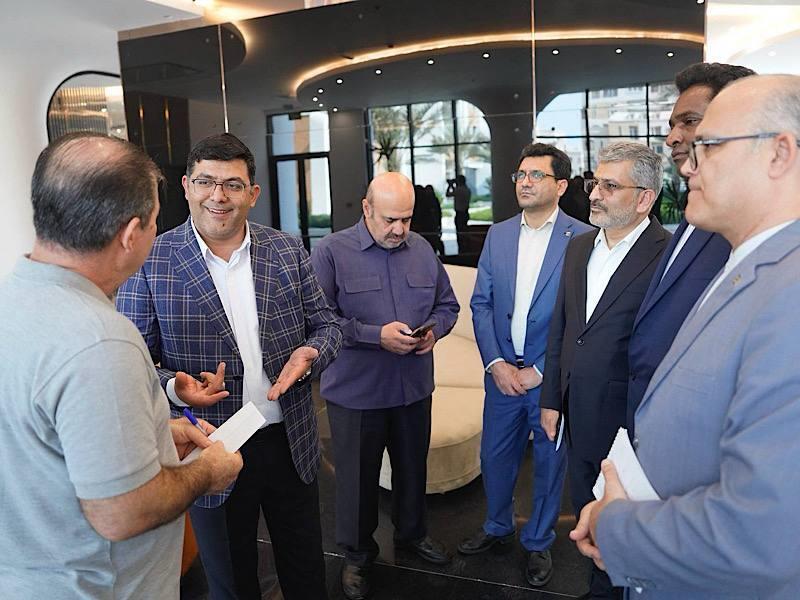 در حاشیه نمایشگاه کیش اینوکس ۲۰۲۵ رقم خوردبازدید مدیران ارشد بانک مسکن از پروژه ۱۷۰ واحدی «هسا» کیش / تجربیات موفق طرح‌های مشارکتی بانک مسکن در مناطق آزاد