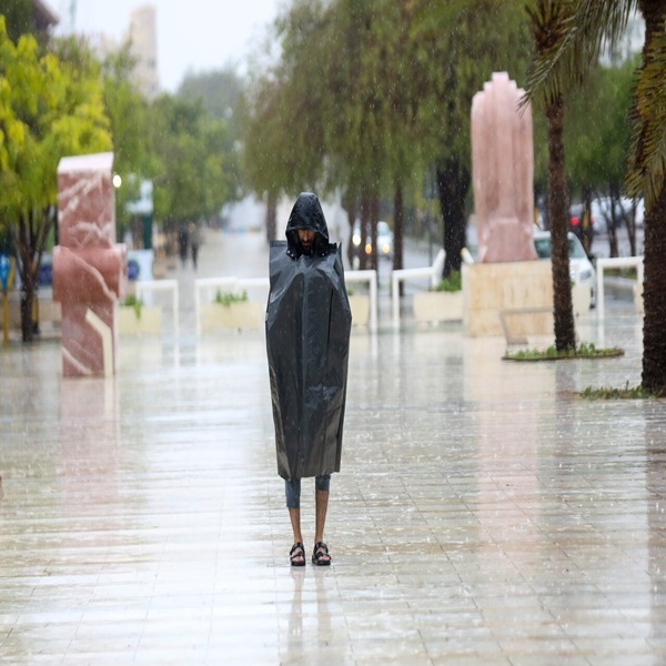 تصاویر: باران پائیزی جزیره کیش