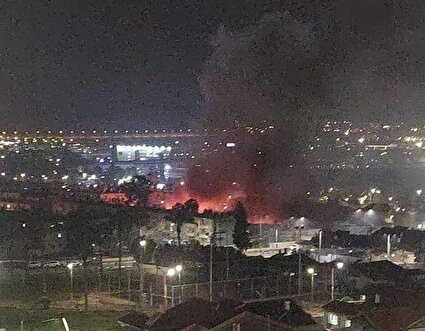 ببینید / فیلم بسیار نزدیک از اصابت موشک ایرانی به دیمونا