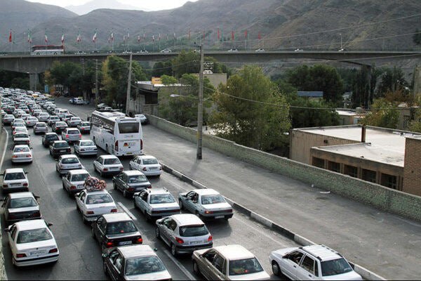 پلیس راه: جاده چالوس یک‌طرفه شد