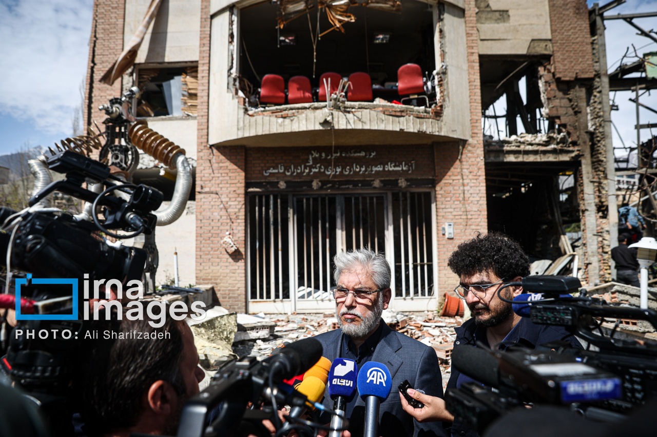 تصاویر: آثار حملات هوایی به دانشگاه شهید بهشتی ایران