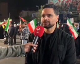 ویدیو / کامیابی‌نیا، بازیکن سابق پرسپولیس در تجمع مردم: مطمئنم گل آخر را مردم ایران می‌زنند