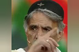 ببینید/ صحبت‌های پیرمرد بختیاری که به جنگنده دشمن شلیک کرد