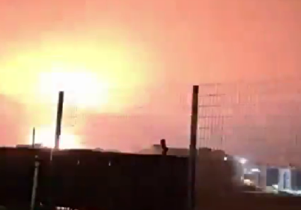 ببینید / اصابت موشک بالستیک ایرانی به عراد در جنوب اسرائیل