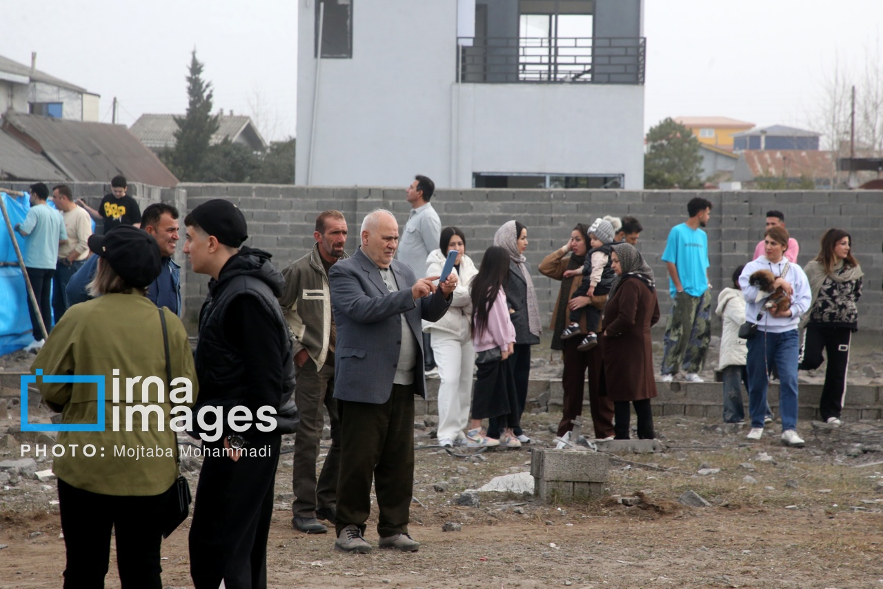 تصاویر ایرنا از حمله به بندر کیاشهر گیلان