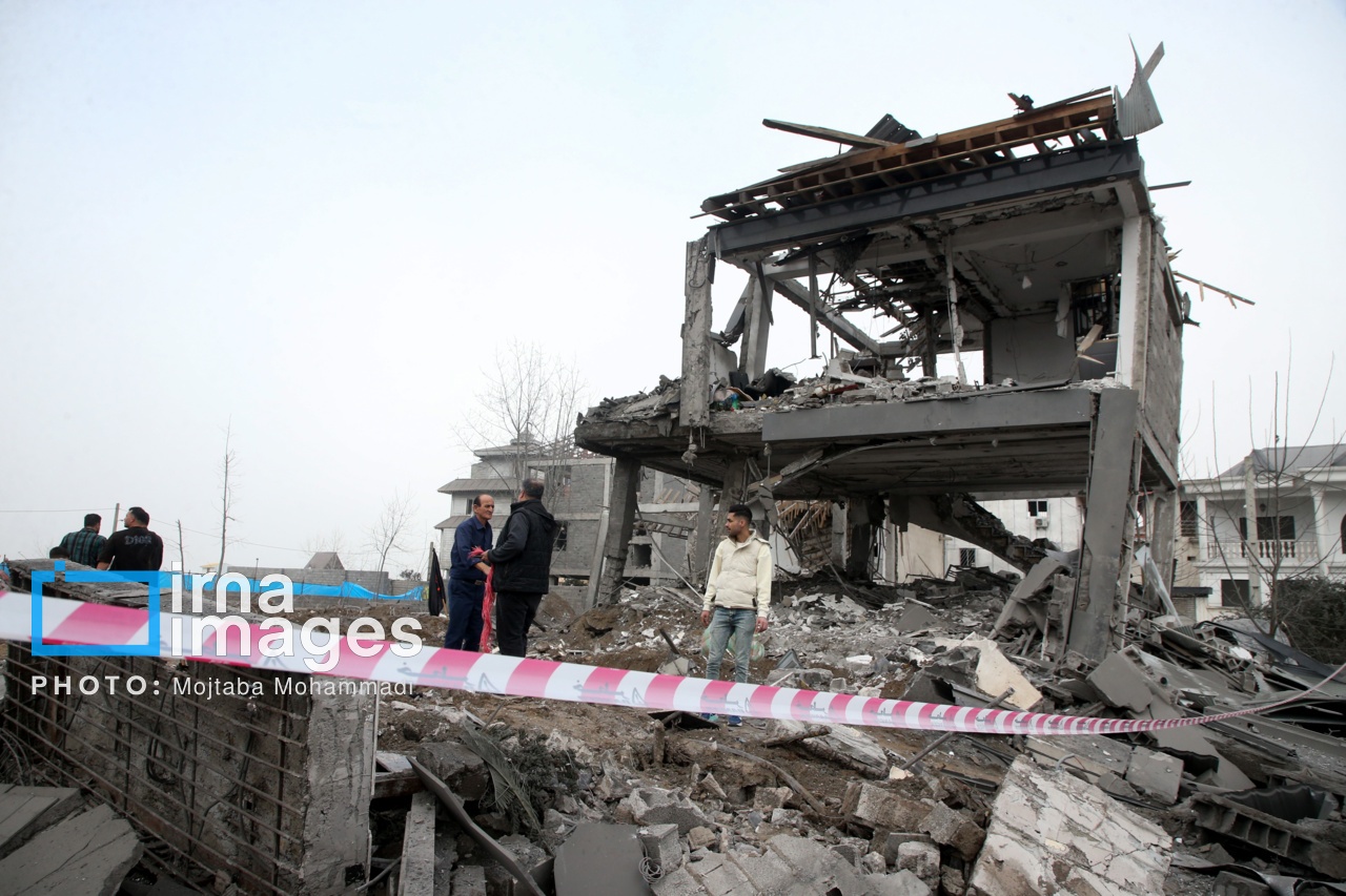 تصاویر ایرنا از حمله به بندر کیاشهر گیلان