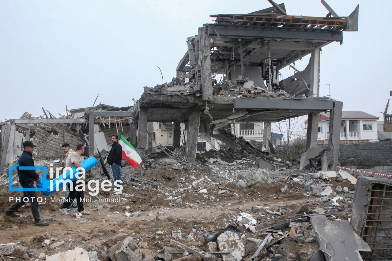 تصاویر ایرنا از حمله به بندر کیاشهر گیلان