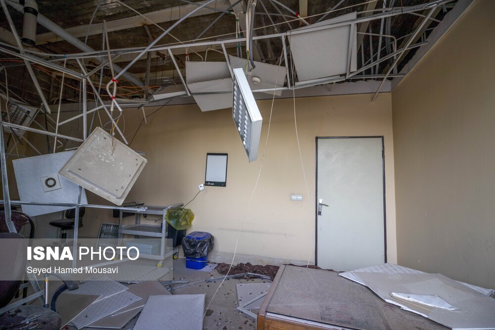 تصاویر: خسارات ناشی از حمله هوایی به اندیمشک / ۱ فروردین ۱۴۰۵