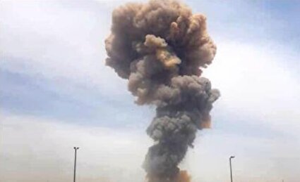 ببینید/ ستون دود ناشی از حملات موشکی ایران به سرزمین‌های اشغالی