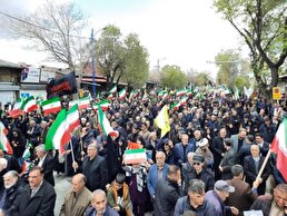 ببینید/ تصویر هوایی از خیابان جمهوری در چهلم رهبر شهید انقلاب