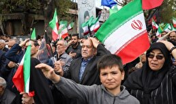 ببینید/ سوگواری مردم همدان در اربعین شهادت رهبر معظم انقلاب