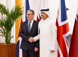 دیدار وزیر خارجه قطر و نخست‌وزیر انگلیس؛ تاکید دوحه بر تقویت فوری آتش بس و جلوگیری از گسترش تنش در منطقه