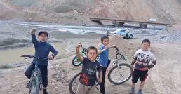 ویدیویی از کودکان تاجیک: می‌خواهیم که ایران پیروز باشد؛ مستحکم باشد