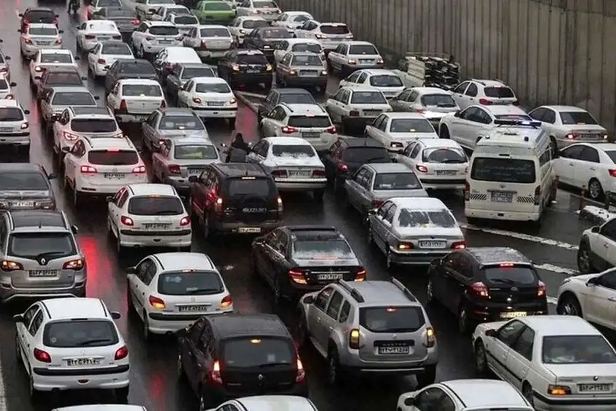 پلیس راه: ترافیک سنگین در محورهای منتهی به تهران