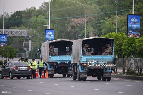 تصاویر/ محوطه بیرونی هتل سارینای، محل برگزاری مذاکرات ایران و آمریکا در اسلام‌آباد