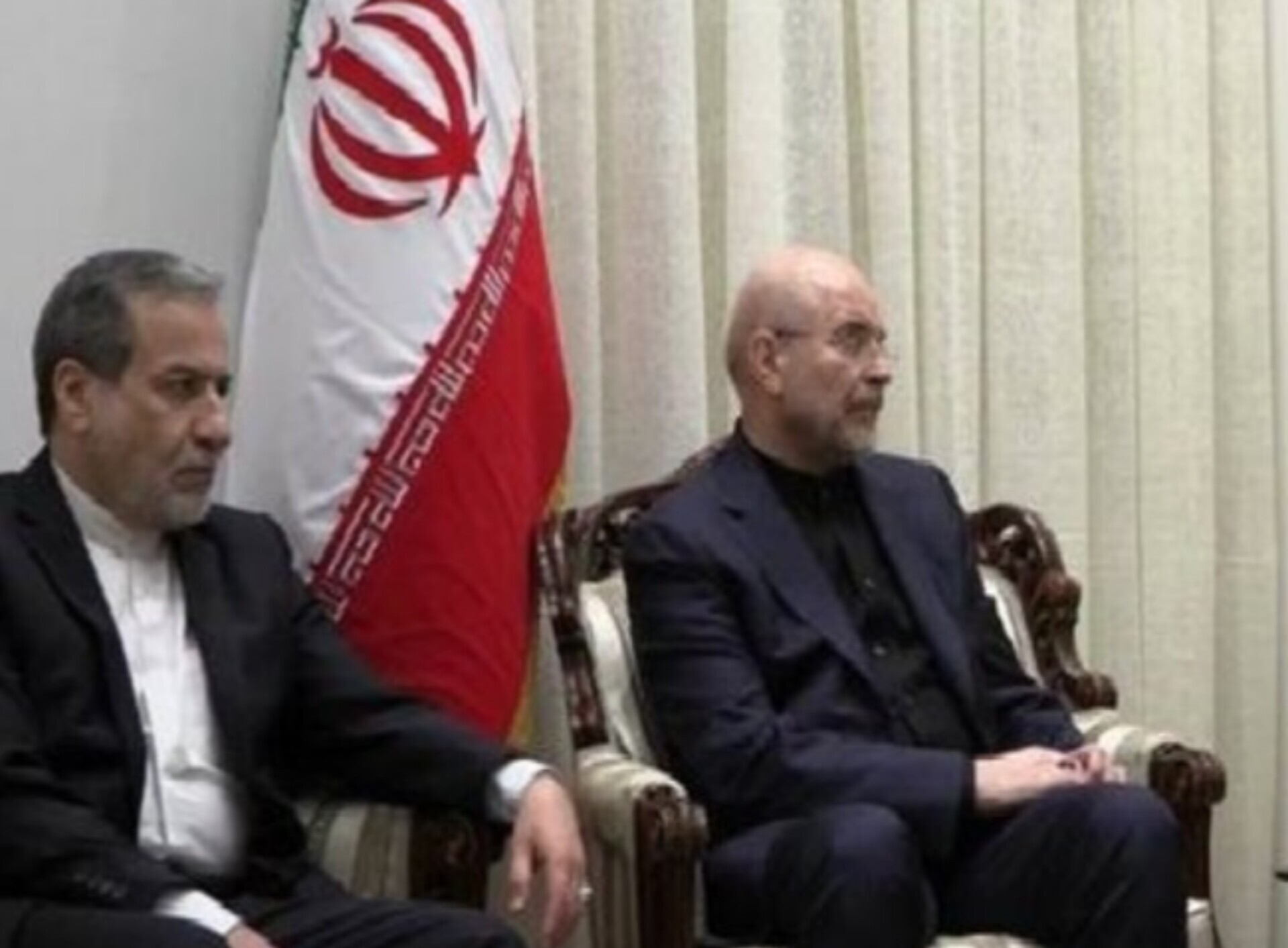 صداوسیما: قالیباف و عراقچی در حال گفت‌وگو با رئیس مجلس پاکستان هستند‌/ دیدار با مقامات پاکستانی پشت درهای بسته برگزار می‌شود