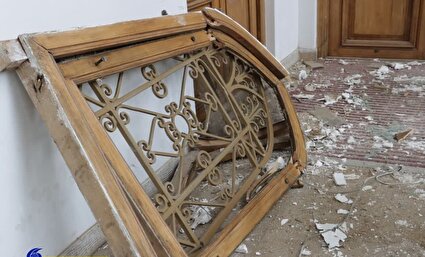 ببینید / تصاویری از آسیب به مجموعه کاخ موزه سعدآباد در اثر حمله دشمن