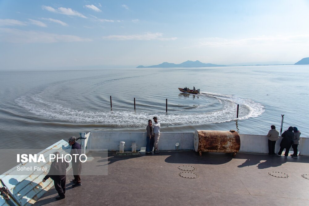 تصاویر: بارندگی، روزنه امید دریاچه ارومیه