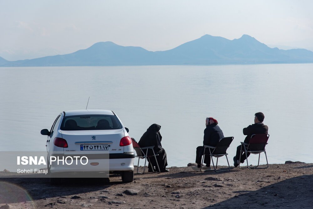 تصاویر: بارندگی، روزنه امید دریاچه ارومیه