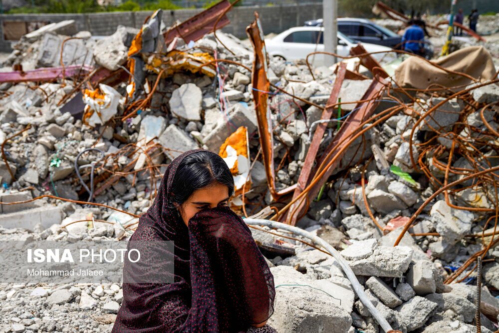 تصاویر: میناب، ۵۰ روز بعد