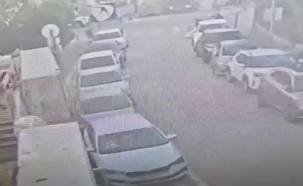 ببینید / ویدیویی از شدت موج انفجار برخورد موشک ایران به تل‌آویو