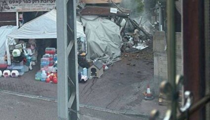 ببینید/ محل اصابت موشک‌های ایرانی در اراضی اشغالی