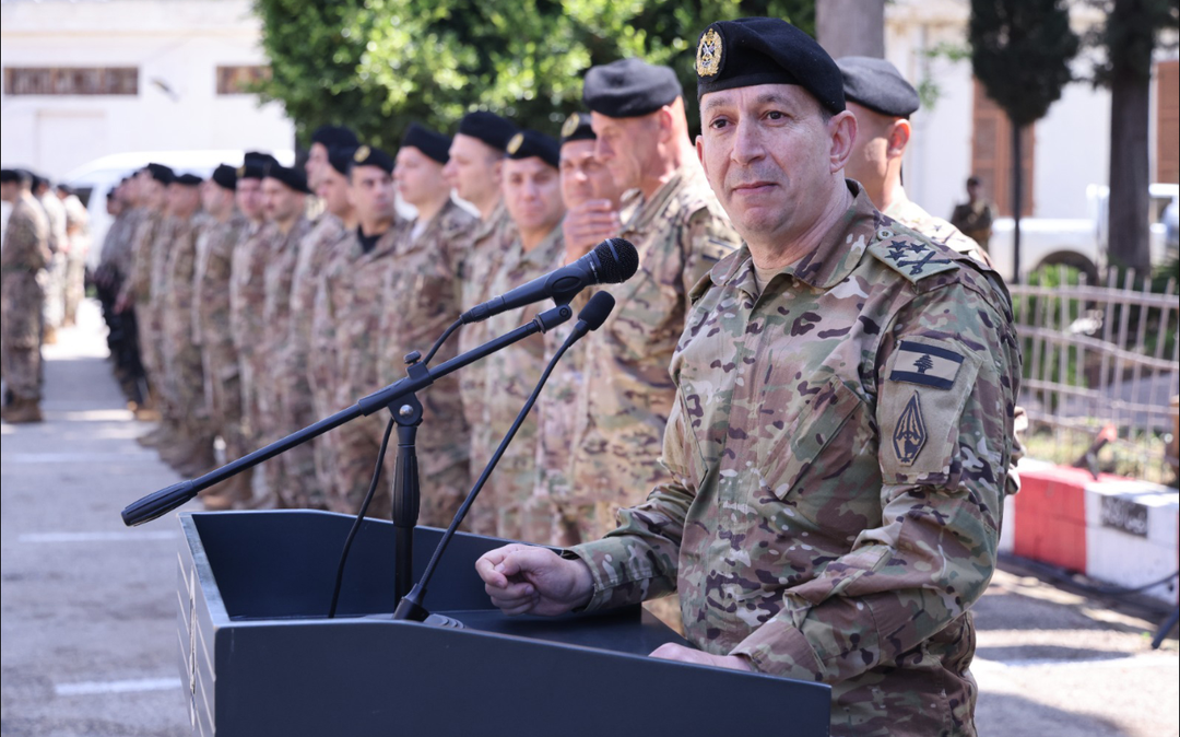 فرمانده ارتش لبنان: وجب به وجب خاک لبنان را آزاد خواهیم کرد