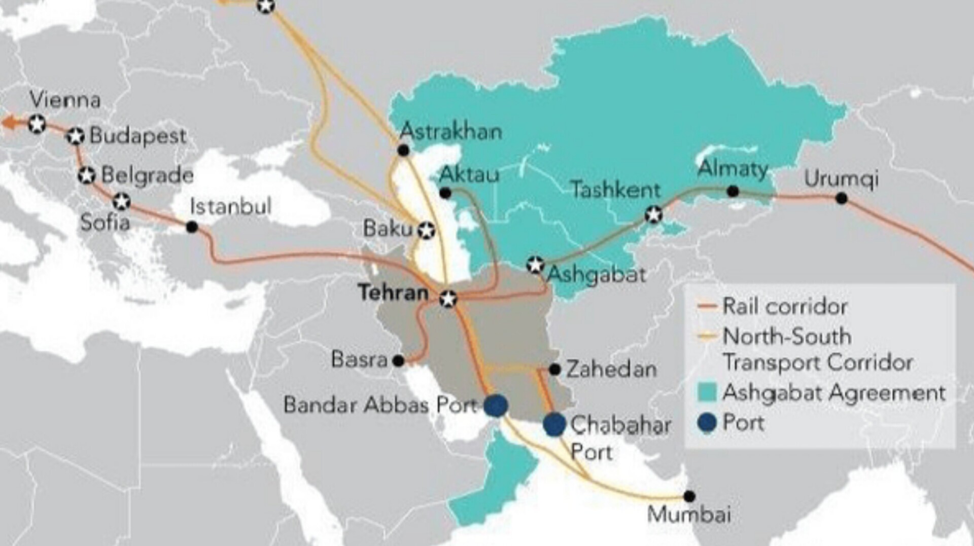 انجمن کشتیرانی درباره محاصره دریایی ایران: ۴۰ درصد از تجارت ایران قابل انتقال به مسیرهای زمینی و کریدوری است/ تا ۱۵ درصد از حجم کل ترانزیت کشور می‌تواند به کریدور شمال-جنوب انتقال یابد