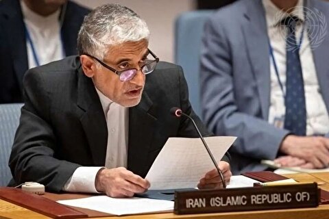 نماینده ایران در سازمان ملل: بحرین، عربستان، امارات، اردن، کویت و قطر در حمله به ایران مشارکت داشتند/ این کشورها جبران کامل خسارات وارده به ایران را بر عهده گیرند