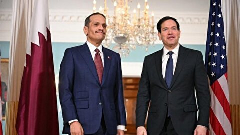 دوحه: وزیر خارجه قطر با همتای آمریکایی خود و ویتکاف دیدار کرد/ در این ملاقات، میانجی‌گری قطر برای کاهش تنش‌ها در منطقه مورد بررسی قرار گرفت/ تأکید آل ثانی بر ضرورت پاسخگویی همه طرف‌ها به تلاش‌های میانجی‌گرانه