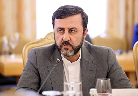 غریب‌آبادی، معاون وزیر خارجه: حضور ناو‌های فرانسوی و انگلیسی برای همراهی احتمالی با اقدامات غیرقانونی و خلاف حقوق بین الملل آمریکا در تنگه هرمز، با پاسخ قاطع و فوری نیرو‌های مسلح ایران مواجه خواهد شد / اوضاع را پیچیده‌تر نکنید