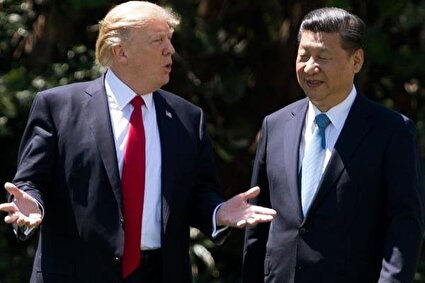 ببینید / ترامپ به سوال خبرنگار درباره تایوان پاسخ نداد