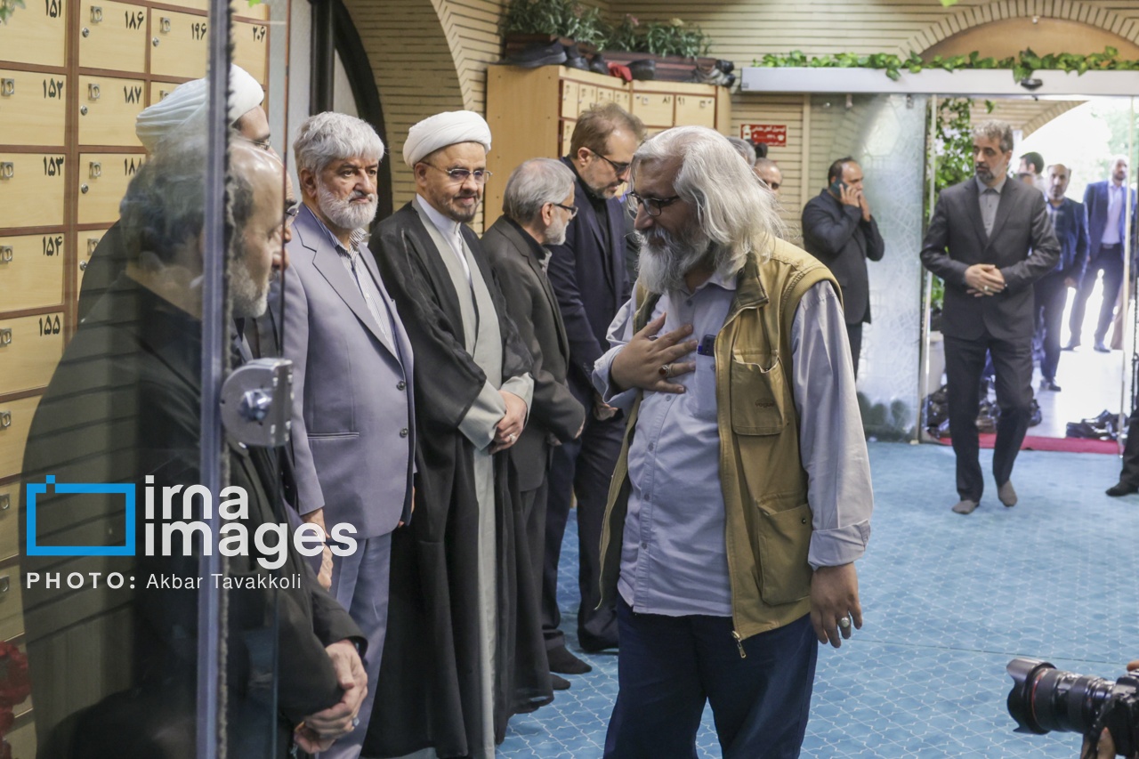 تصاویر: یادبود شهید «علی لاریجانی»